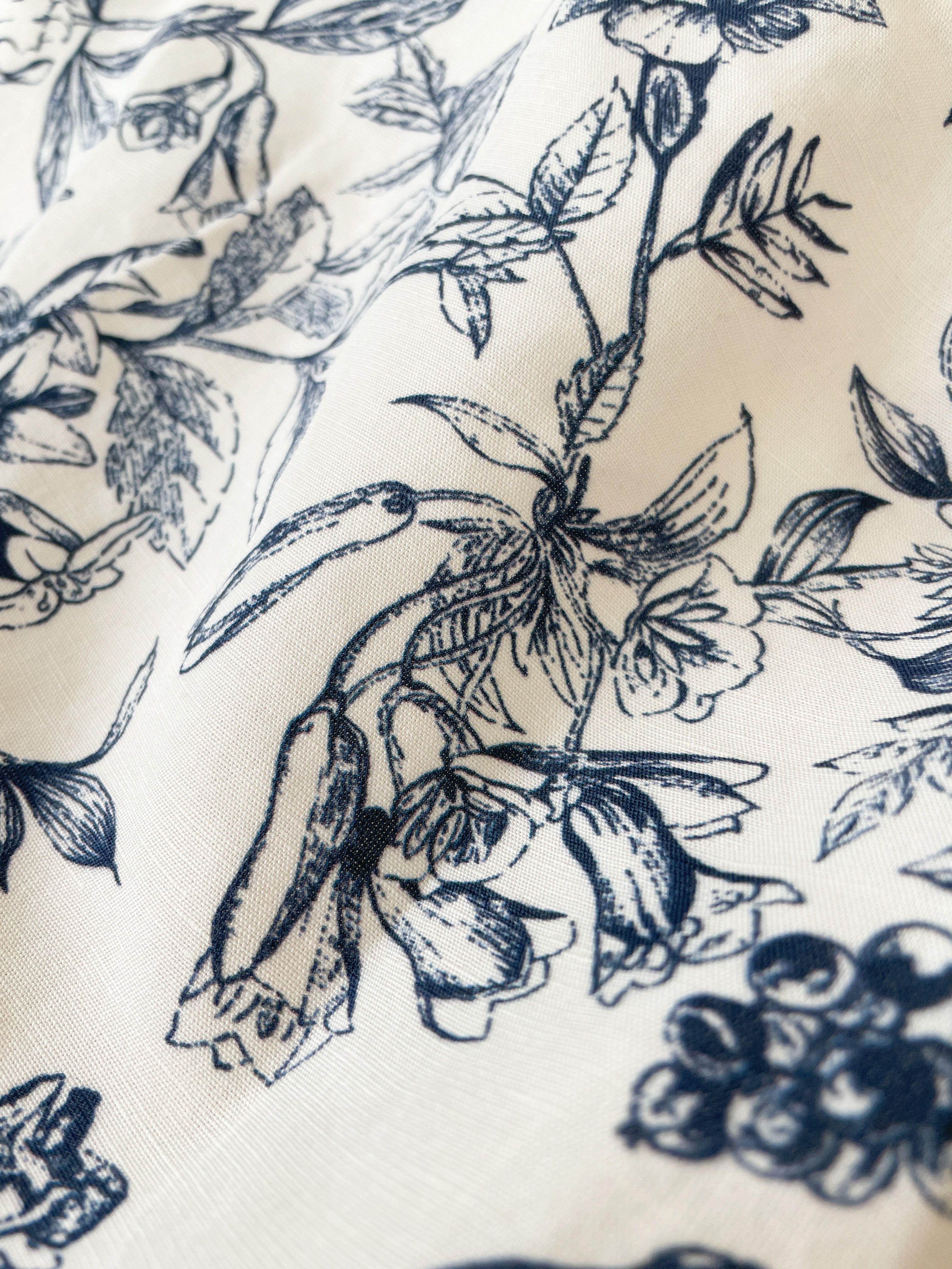 SK621 Toile de Jouy Long Skirt