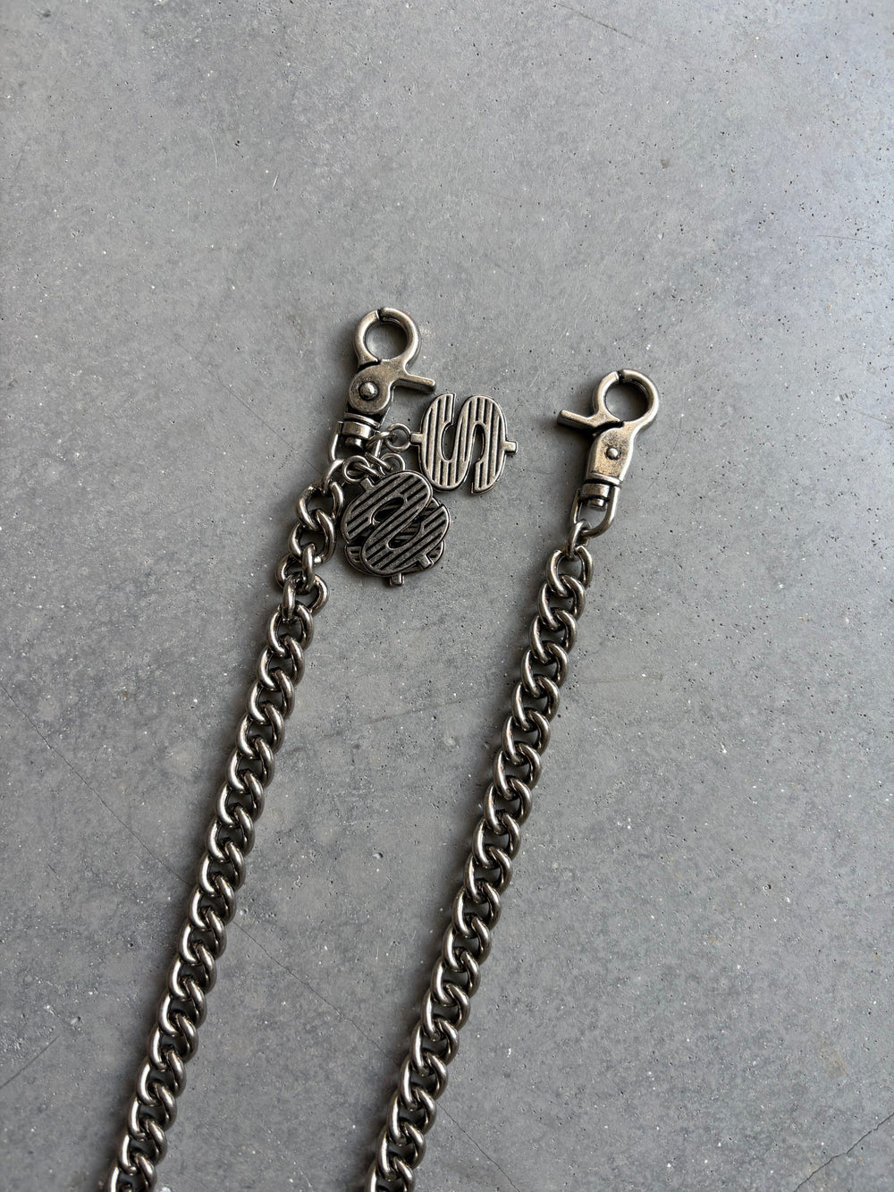 2026SS 9090 Triple Dollar Charm Wallet Chain 腰鍊 鏈子 褲鏈 現貨 NN2305