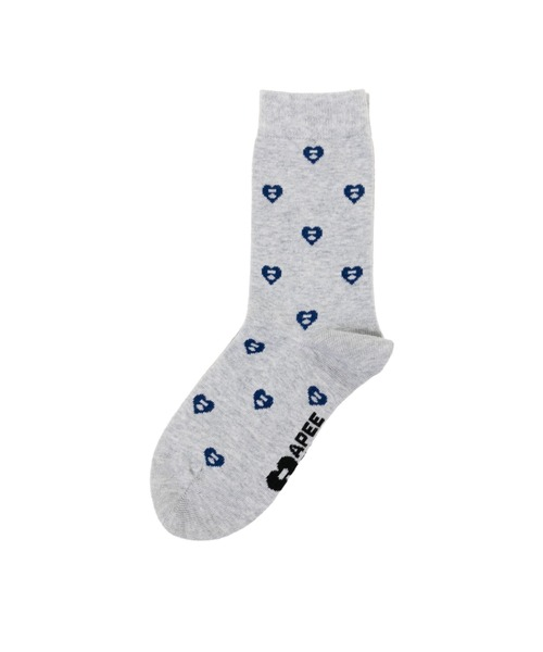 2026SS A BATHING APE BAPE MONOGRAM INTARSIA SOCKS Y2K 甜酷風 愛心波點 襪子 現貨 CM20284311