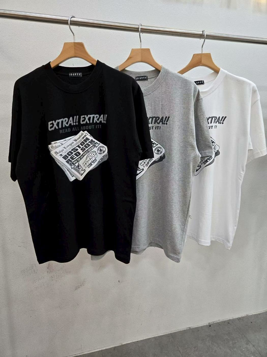 英文字圖案短袖Tee 10.GVTY-0265T