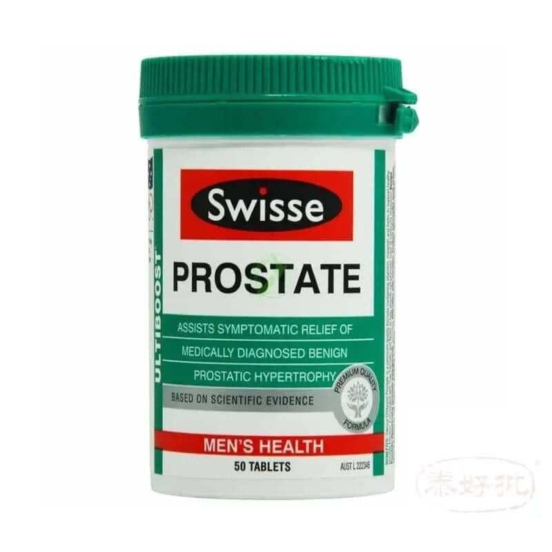 Swisse前列腺 前列腺保護片50粒｜日常健康支援｜精選營養成分｜成年人｜日常營養補充｜澳洲保健品