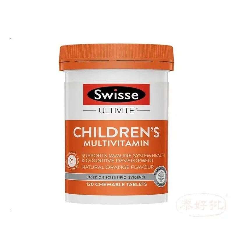 澳洲Swisse兒童多種維⽣生素120粒裝｜孕期日常營養｜葉酸及孕期營養｜孕婦或備孕人士｜日常營養補充