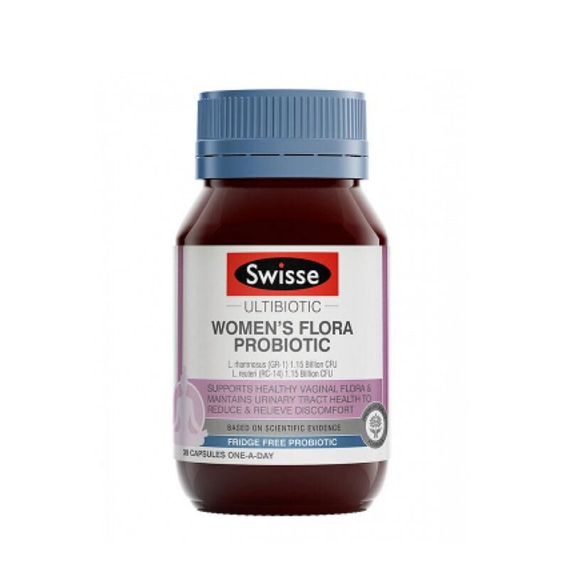 Swisse Ultibiotic 女士植物益生菌 30 粒｜腸道及消化健康｜益生菌菌種｜成年人｜日常營養補充