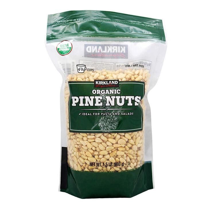 Kirkland Organic Pine Nuts 有機松子仁 680g ｜ 1.5lb｜日常健康支援