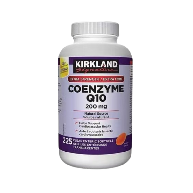 KIRKLAND SIGNATURE 輔莓 Q10 200MG 225軟膠囊｜心臟及細胞能量｜輔酶Q10
