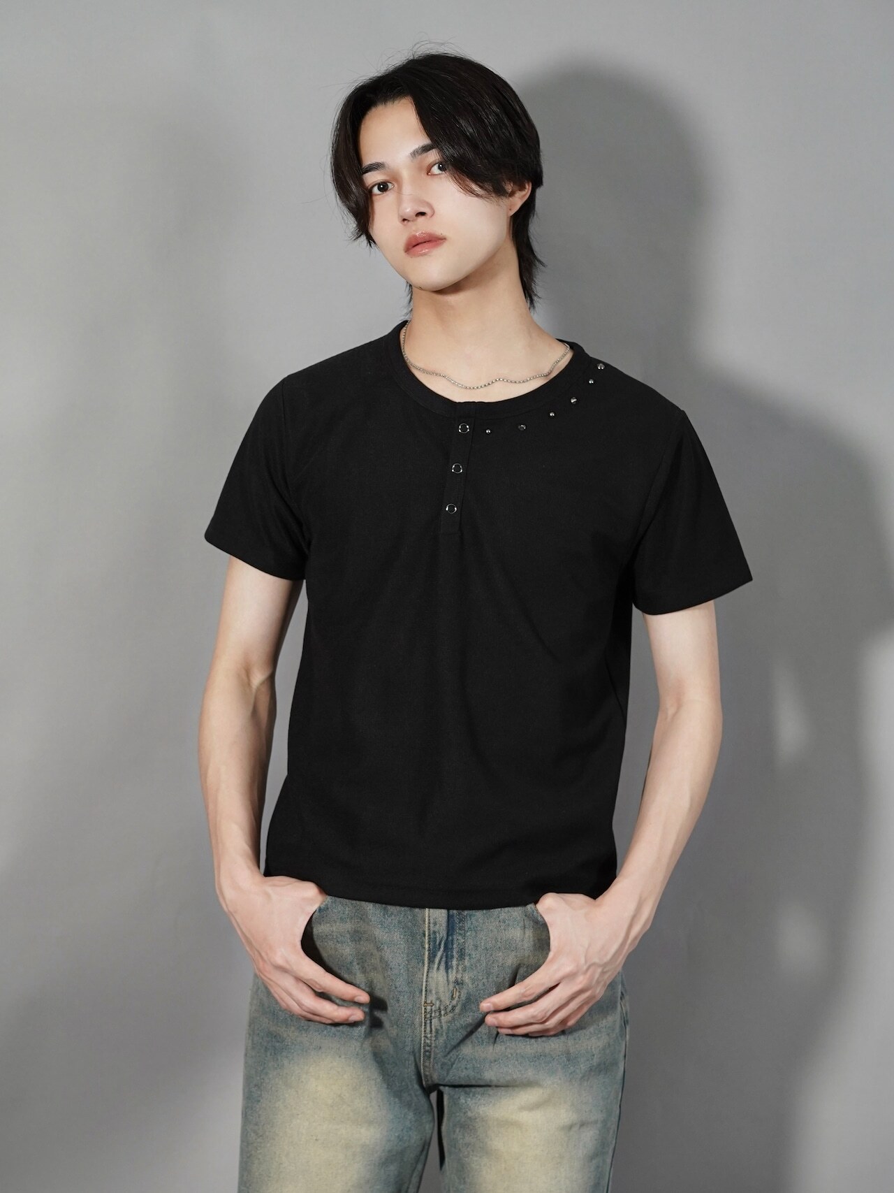 Monarch Studded Short-Sleeve T-Shirt