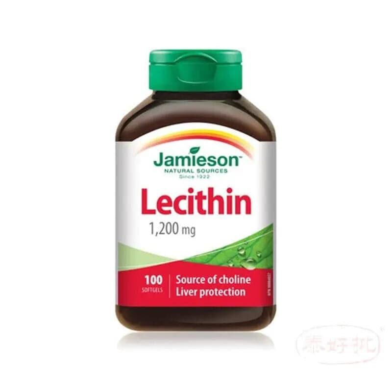 香港行貨 Jamieson Lecithin 卵磷脂 1200mg 100's｜腸道及消化健康｜益生菌菌種