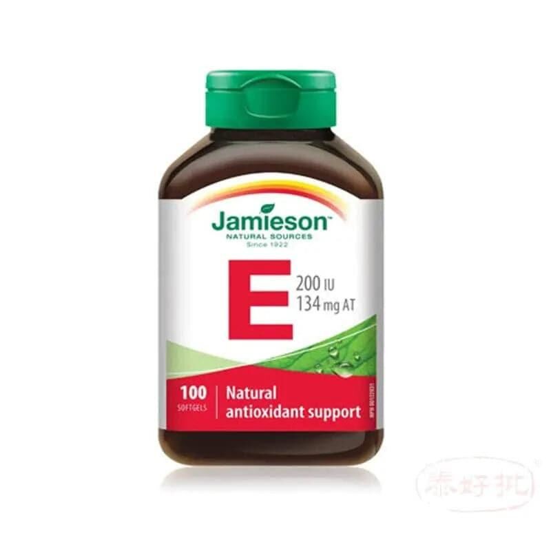 香港行貨 Jamieson Vitamin E-200 iu 100's｜兒童日常營養｜兒童配方營養