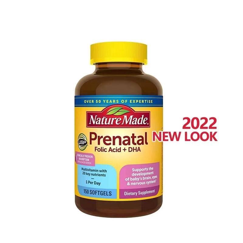 Nature Made NatureMade 新版 - 萊萃美 孕婦綜合維生素+DHA 150粒液態軟膠囊（孕