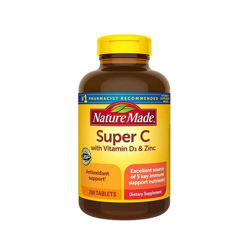 美國 Nature Made 5合1維他命A+ C + E + D3 +鋅 200粒裝｜孕期日常營養