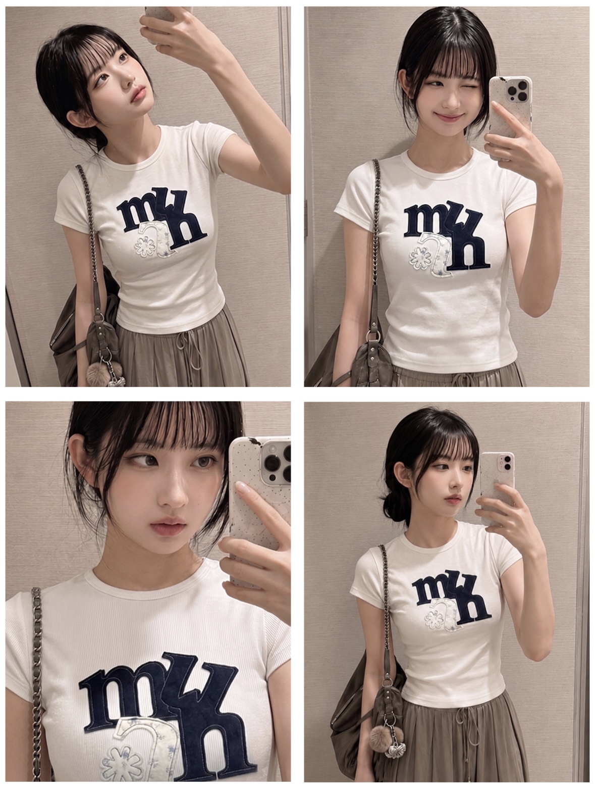 Muahmuah A-Flower Patch Top