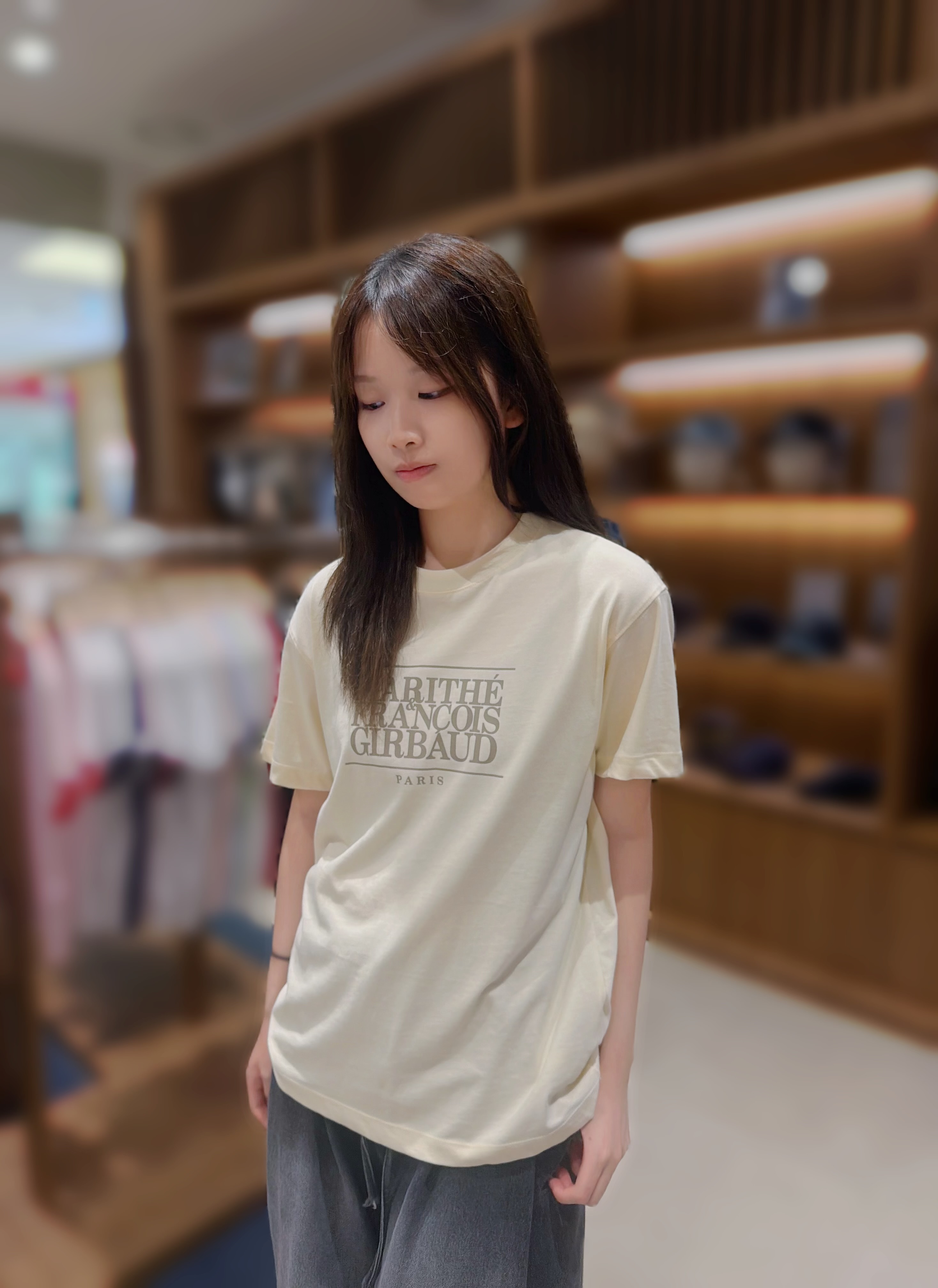 MF17 男女同款 S:胸40 長24 M:胸42 長25.5 L:胸44 長26.5 XL:胸46 長27.5 $229 [MFG46CTS201]