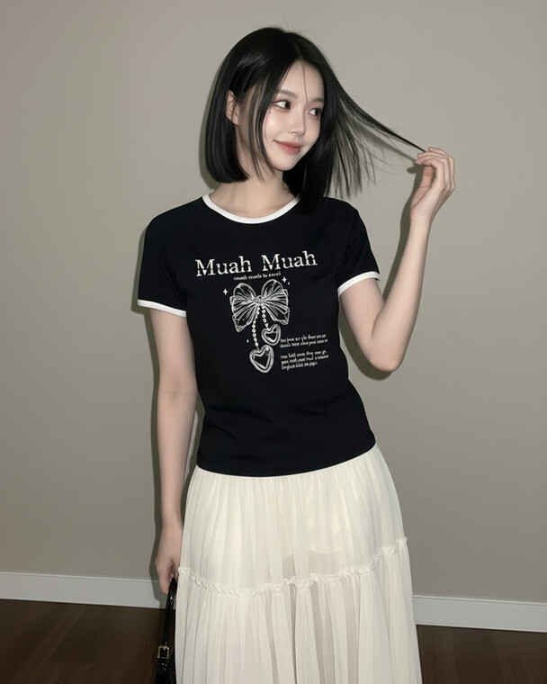 Muahmuah Reglan Crop Top