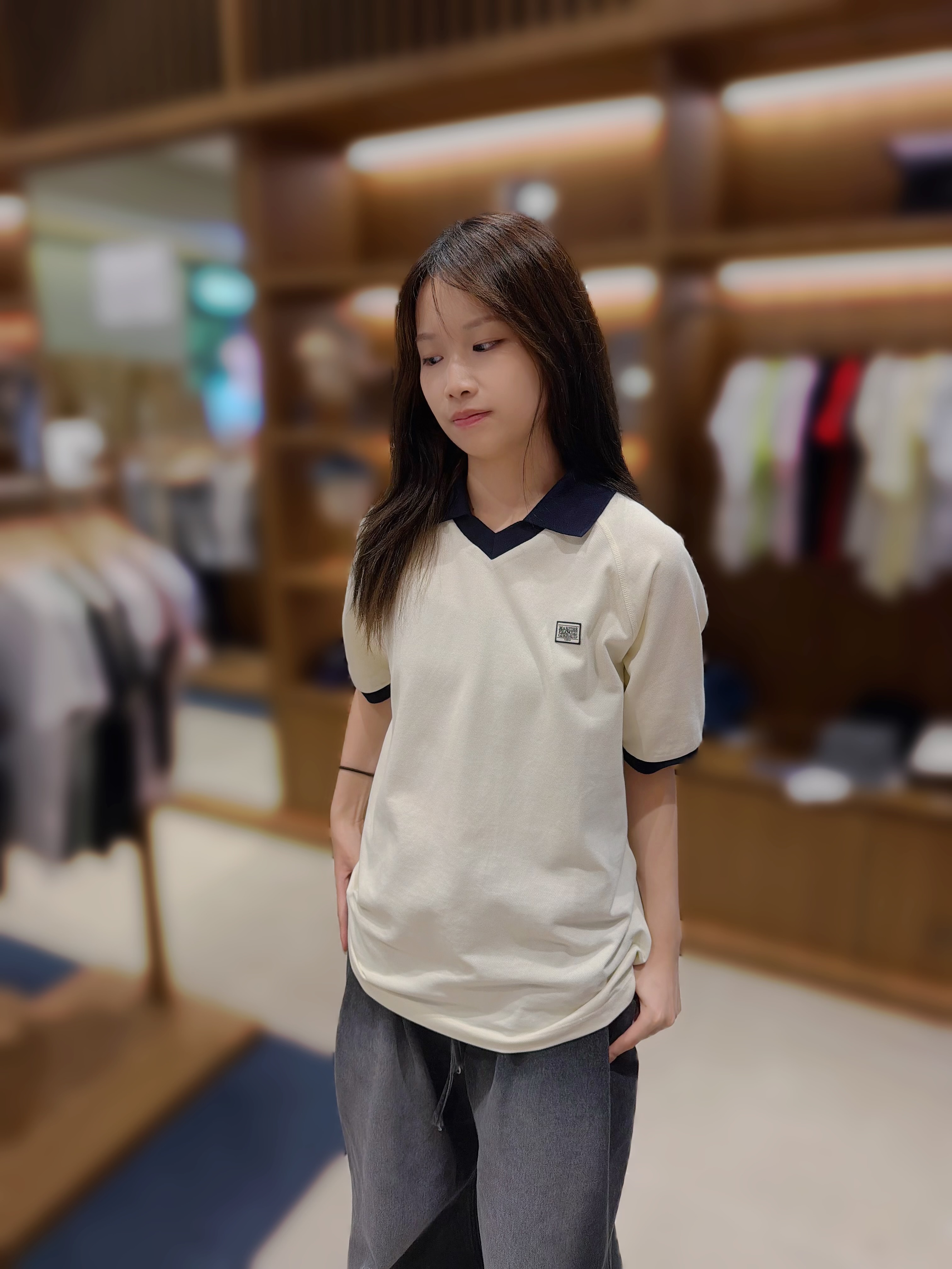 MF16 男女同款 S:胸38 長22.5 M:胸39 長23.5 L:胸40 長24.5 XL:胸41 長25.5 $329 [MFG46UTS222]