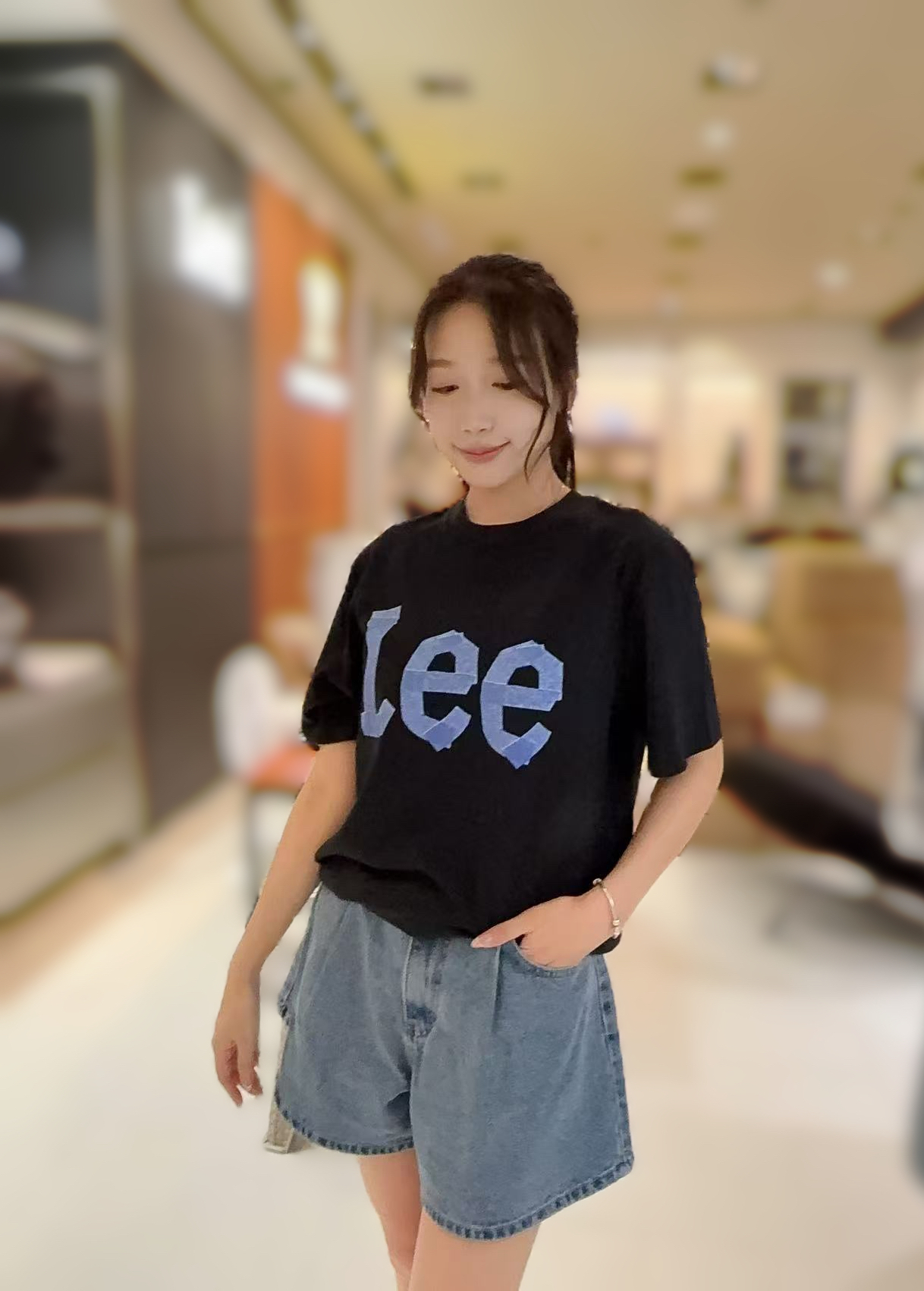 LE04 男女同款S:42 長26 M胸43 長27 L胸44 長28 XL胸46 長28.5 $229