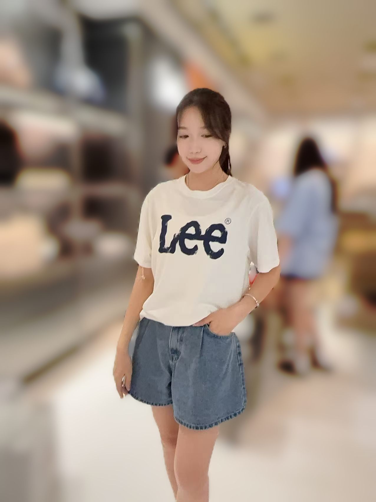 LE05 男女同款S:42 長26 M胸43 長27 L胸44 長28 XL胸46 長28.5 $229
