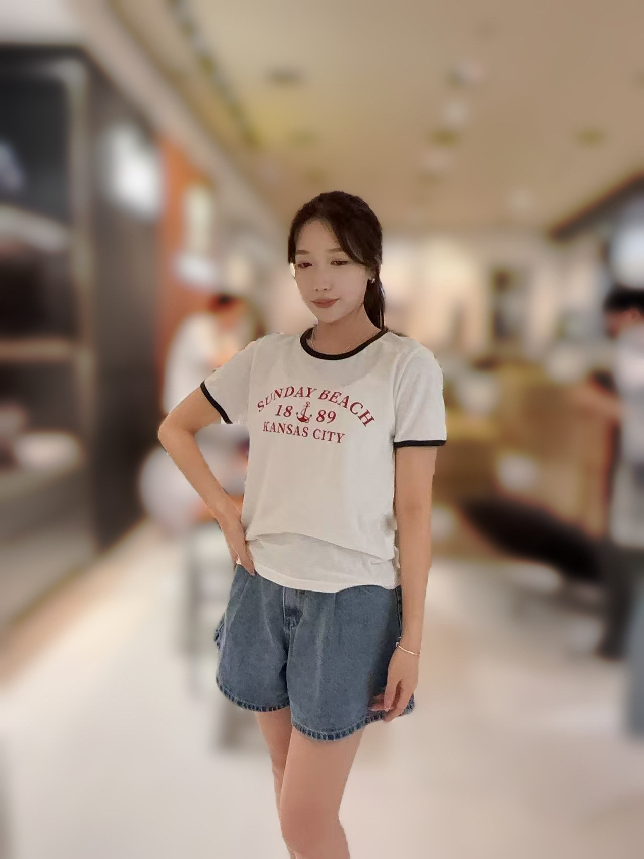 LE09 S:胸36 長21.5 M:胸37 長22 $229