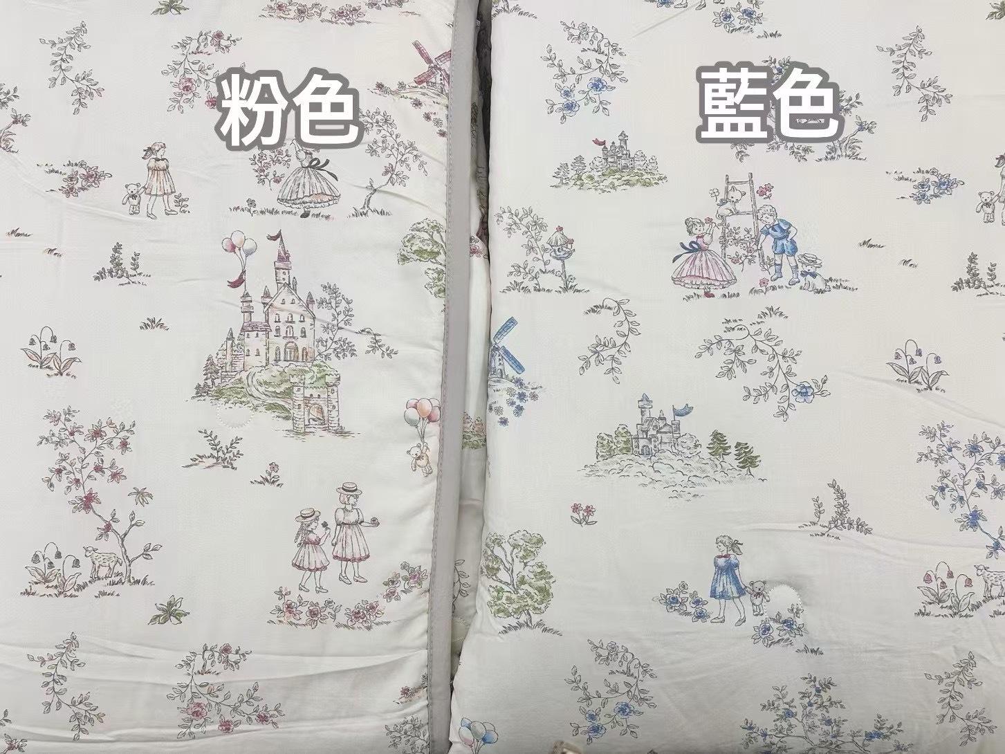 《預訂品》韓國製涼感被 童話城堡款