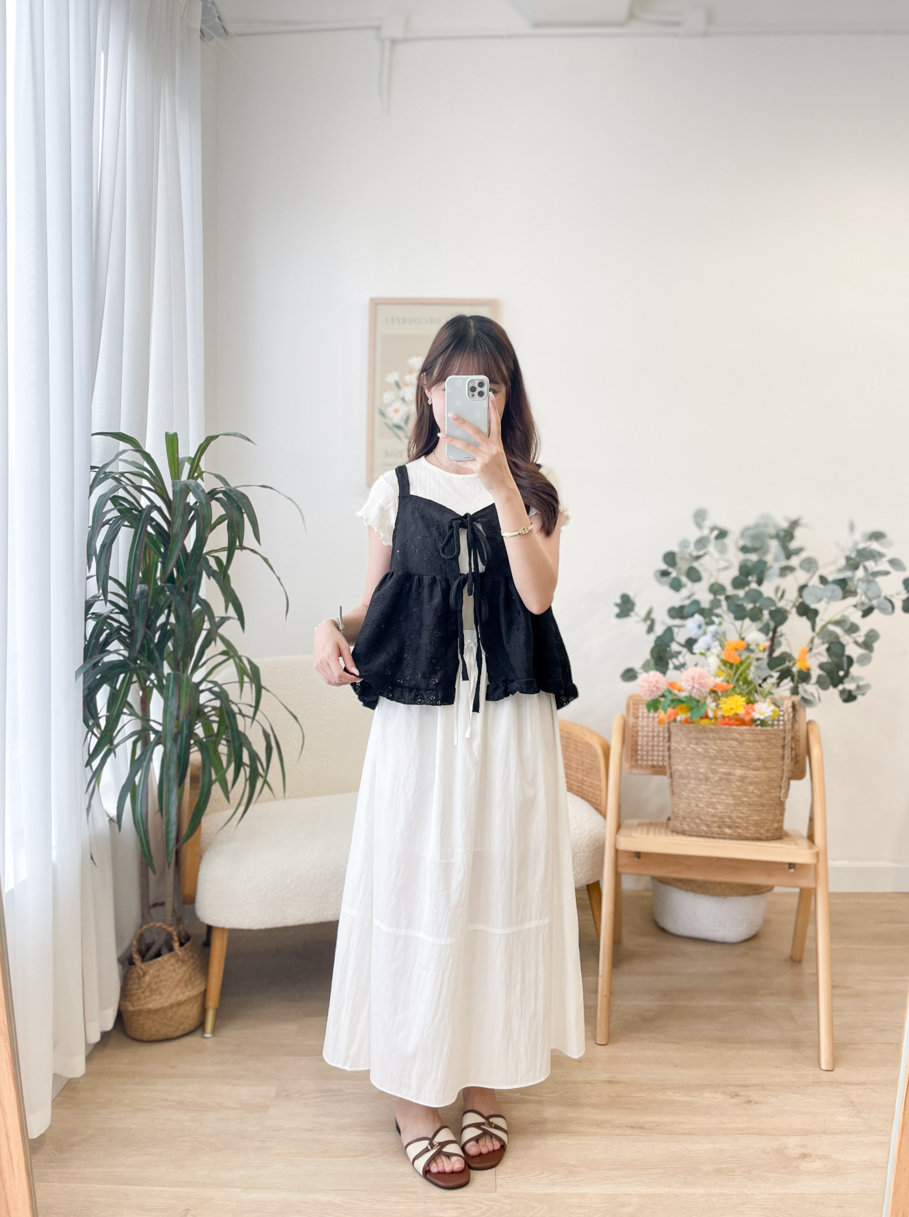 SK623 Sunshine Glow Long Skirt