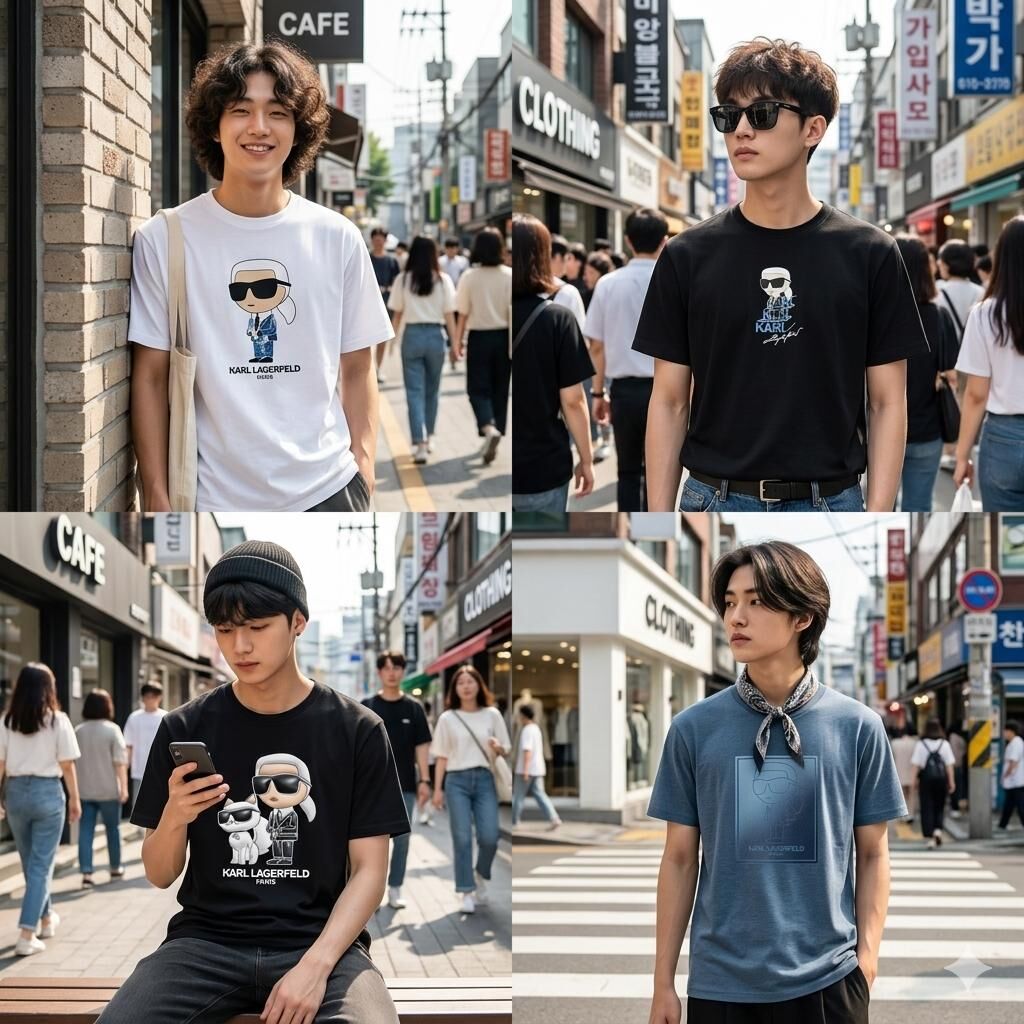 【預購】Karl Lagerfeld H0620501 老佛爺男裝短袖上衣