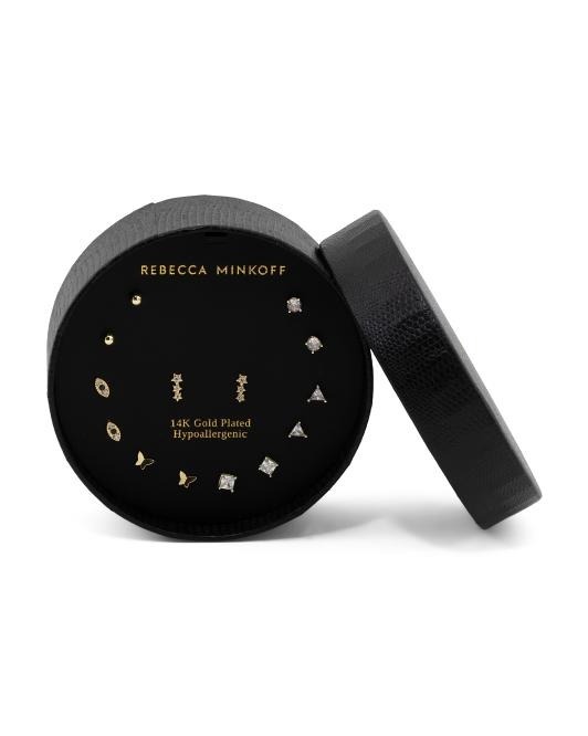 【預購】REBECCA MINKOFF H0620520 閃石耳環套裝