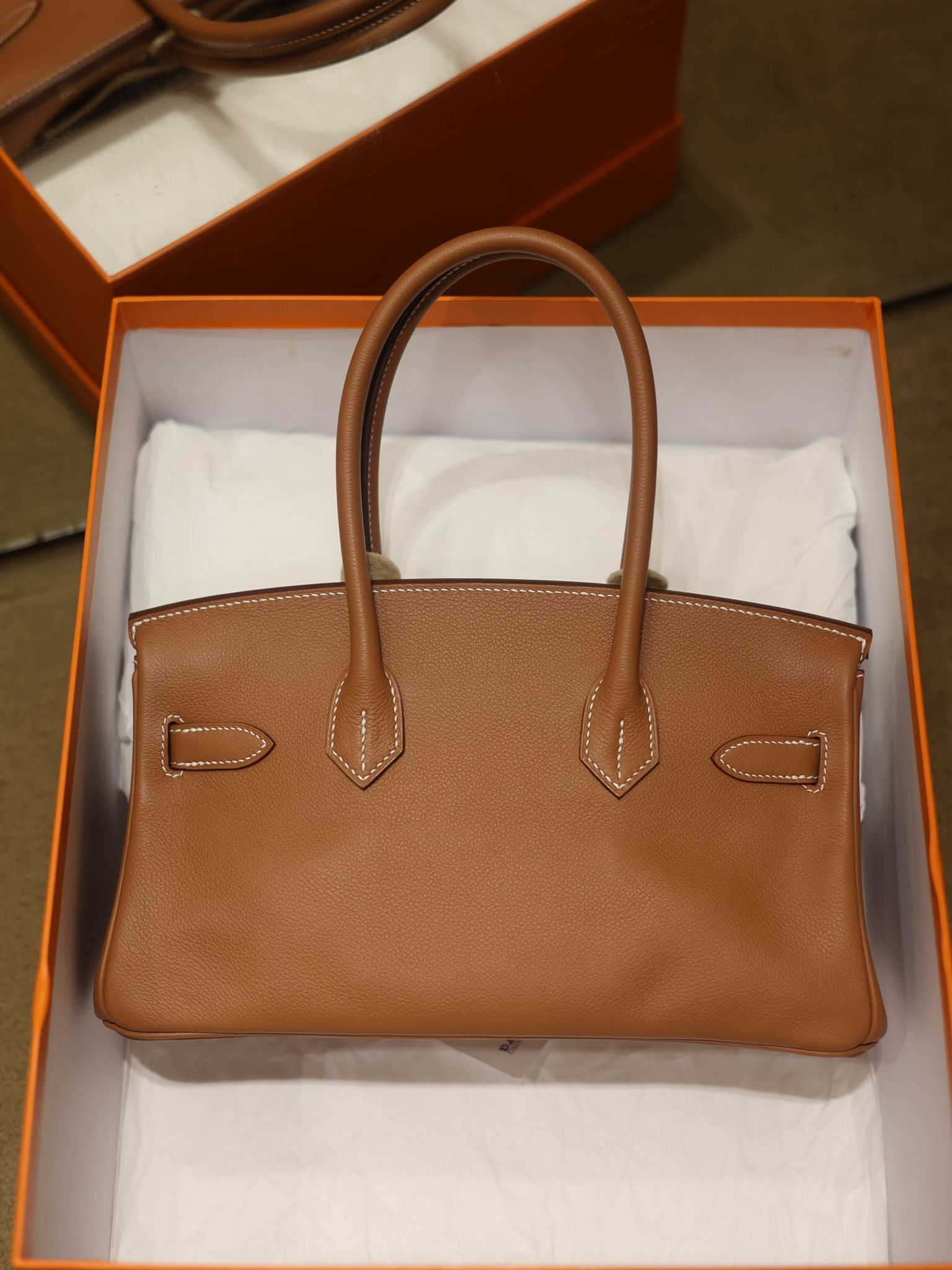 Birkin shoulder 37 gold ck evercolor K