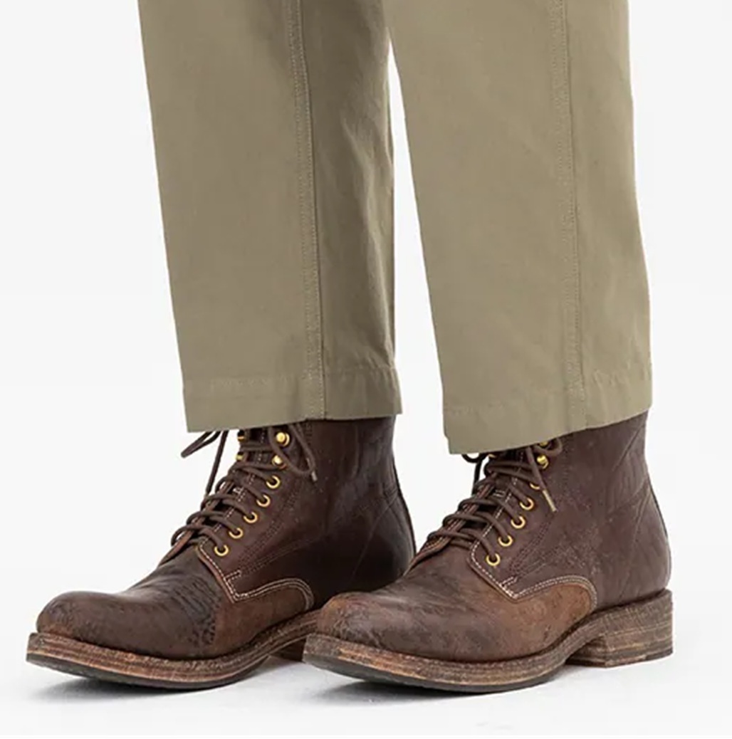 VISVIM VIRGIL BOOTS-FOLK *Italian Horsehide - DK.BROWN PRE ORDER ITEM (預訂中)