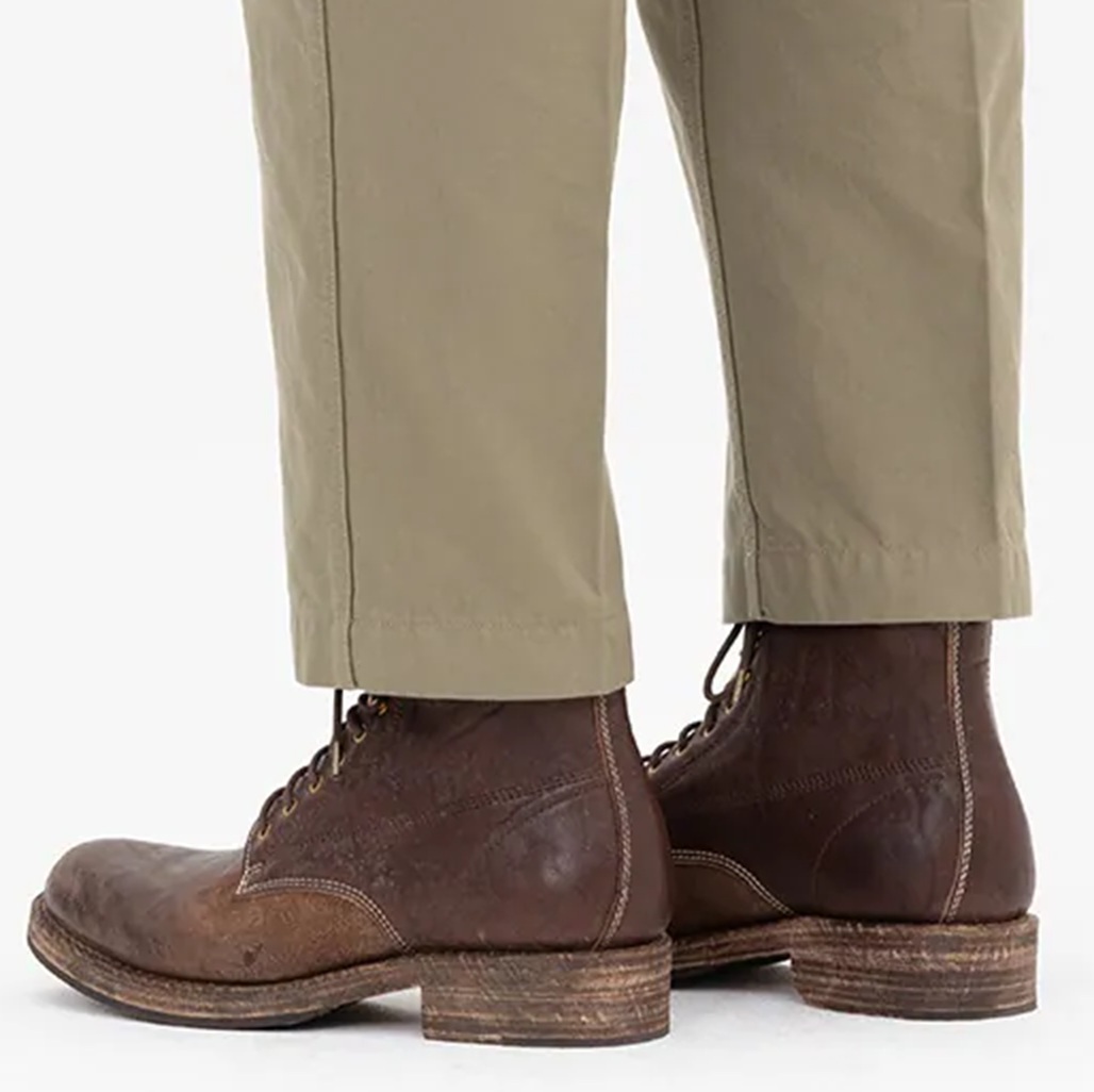 VISVIM VIRGIL BOOTS-FOLK *Italian Horsehide - DK.BROWN PRE ORDER ITEM (預訂中)