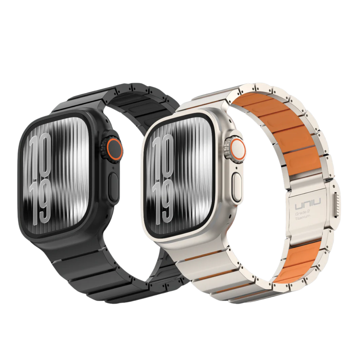 台灣 UNIU ORBIT Apple Watch 鈦合金複合錶帶 磁吸快扣 (原裝行貨)