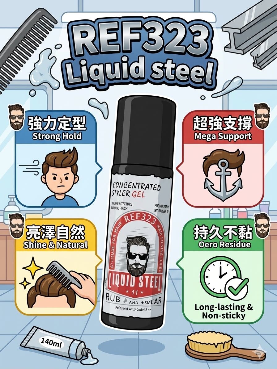 REF323 Liquid Steel 140ml