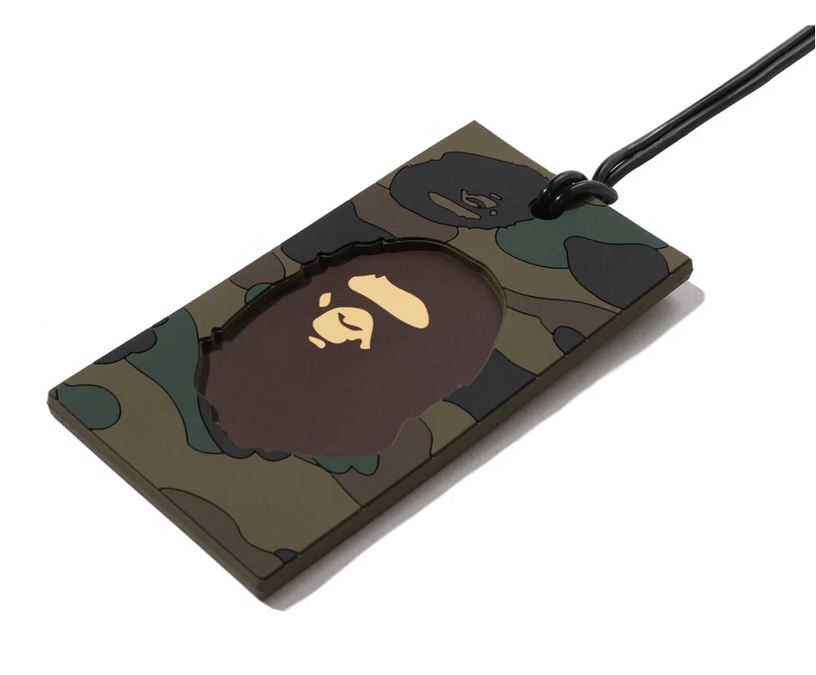 【BAPE配件】0620發售1ST CAMO LUGGAGE TAG TRAVEL