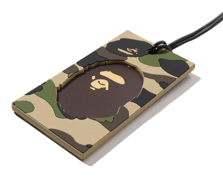 【BAPE配件】0620發售1ST CAMO LUGGAGE TAG TRAVEL