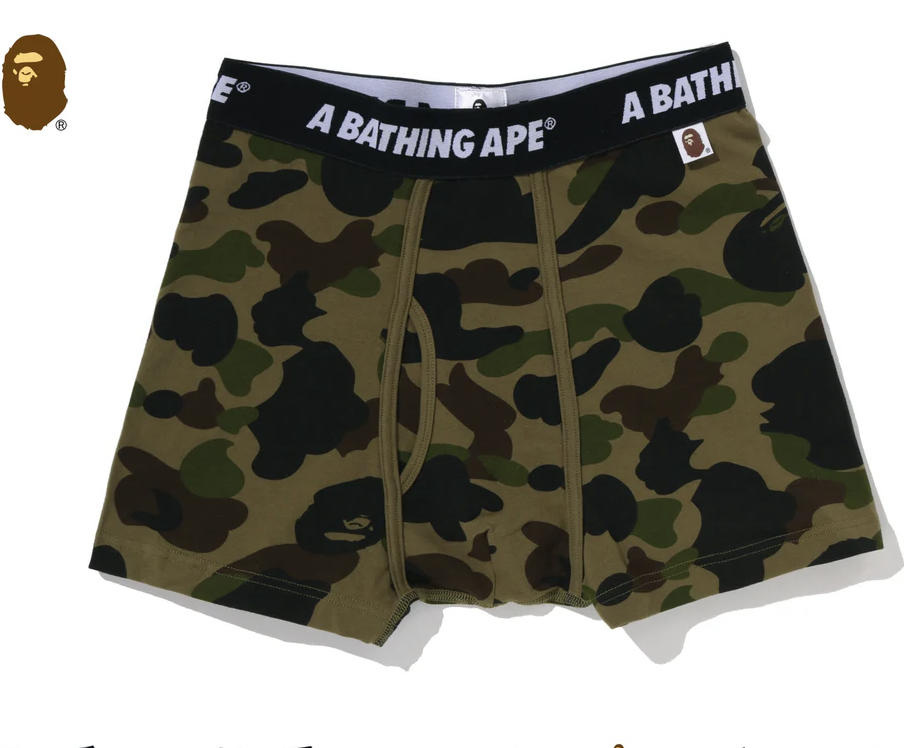 【BAPE配件】0620發售1ST CAMO TRUNKS UNDERWEAR