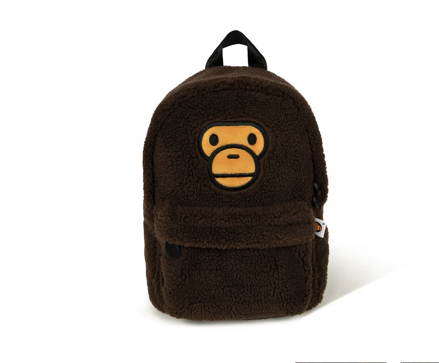 【BAPE配件】0620發售BABY MILO MINI FAUX FUR BACKPACK