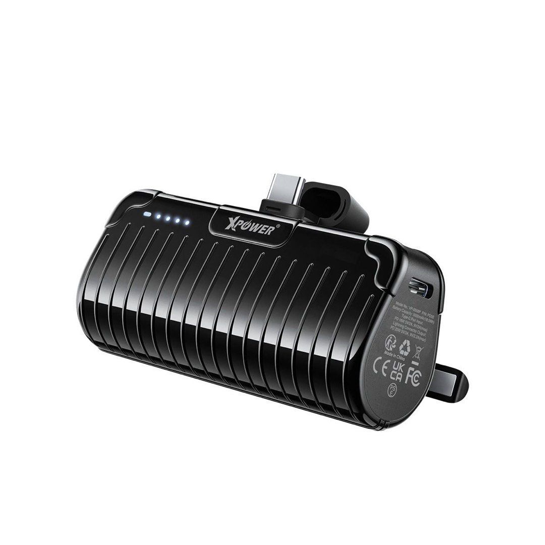 (暑假限時優惠)XPower PD5A 2合1 迷你5000mAh Type-C外置充電器