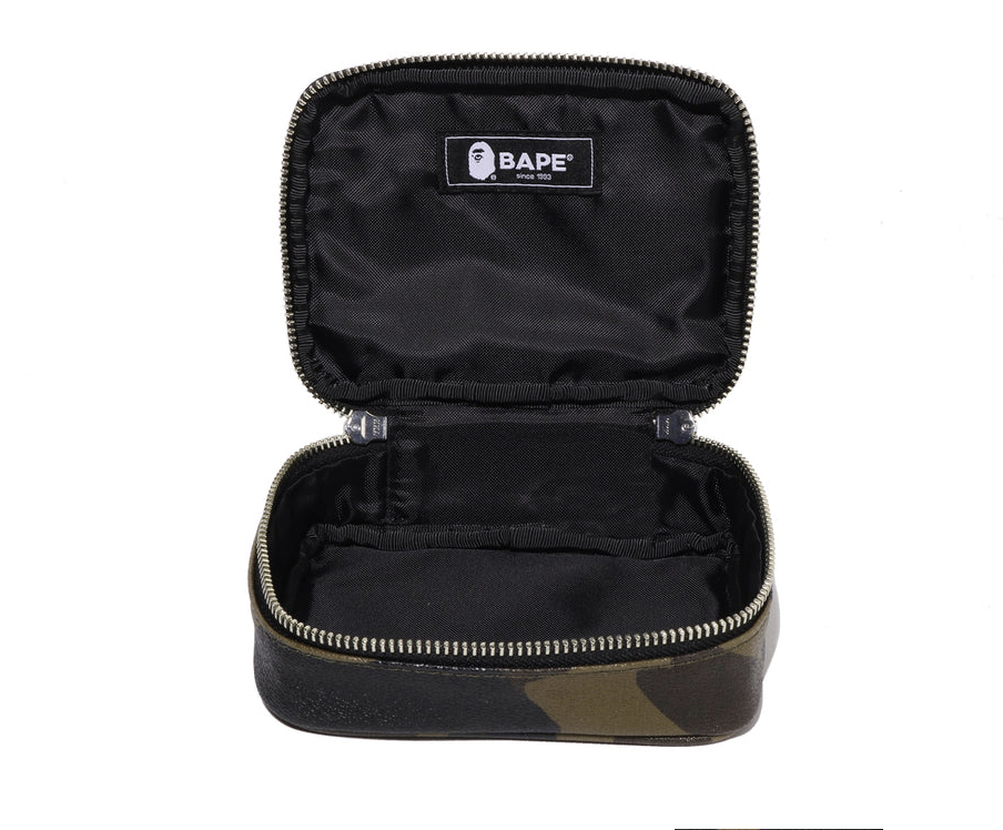 【BAPE配件】0620發售1ST CAMO AMENITY POUCH TRAVEL