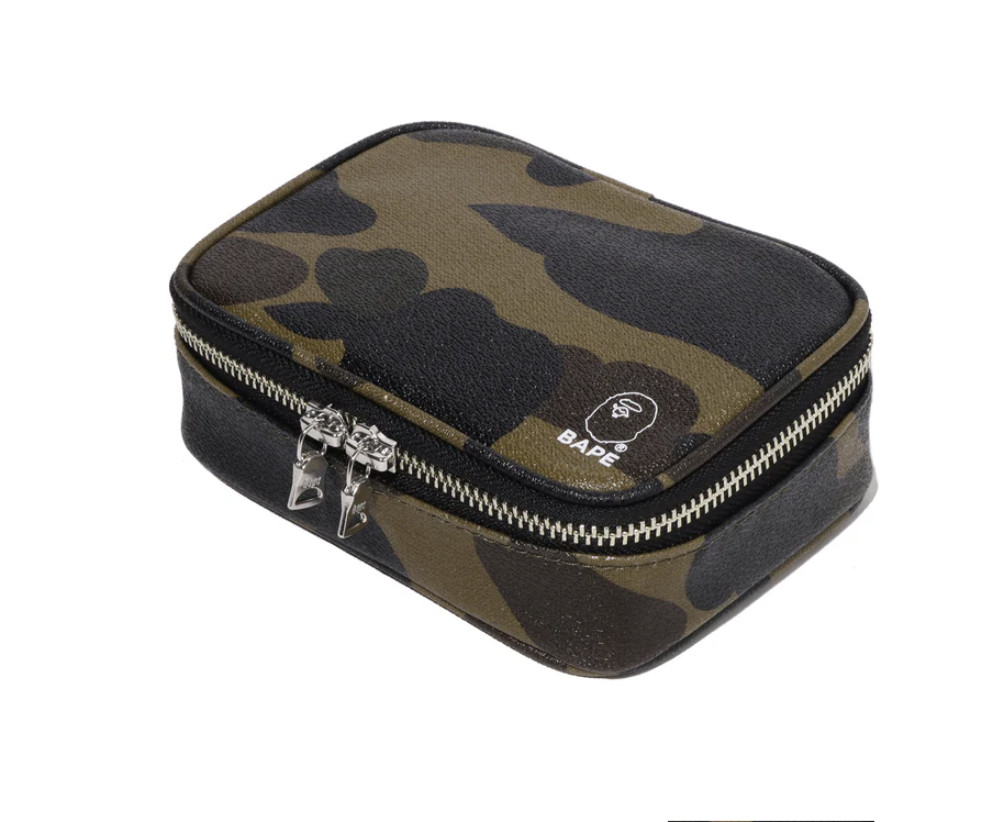 【BAPE配件】0620發售1ST CAMO AMENITY POUCH TRAVEL