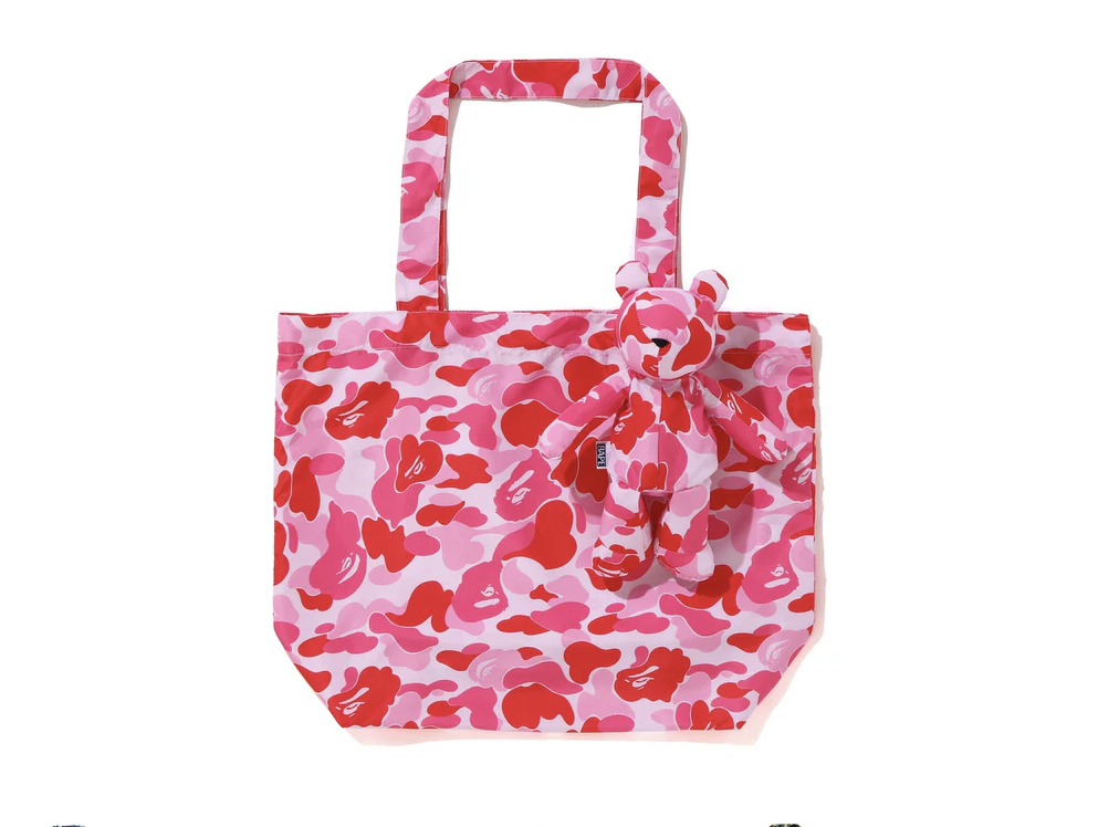 【BAPE配件】0620發售ABC CAMO BEAR ECO BAG (S) TRAVEL
