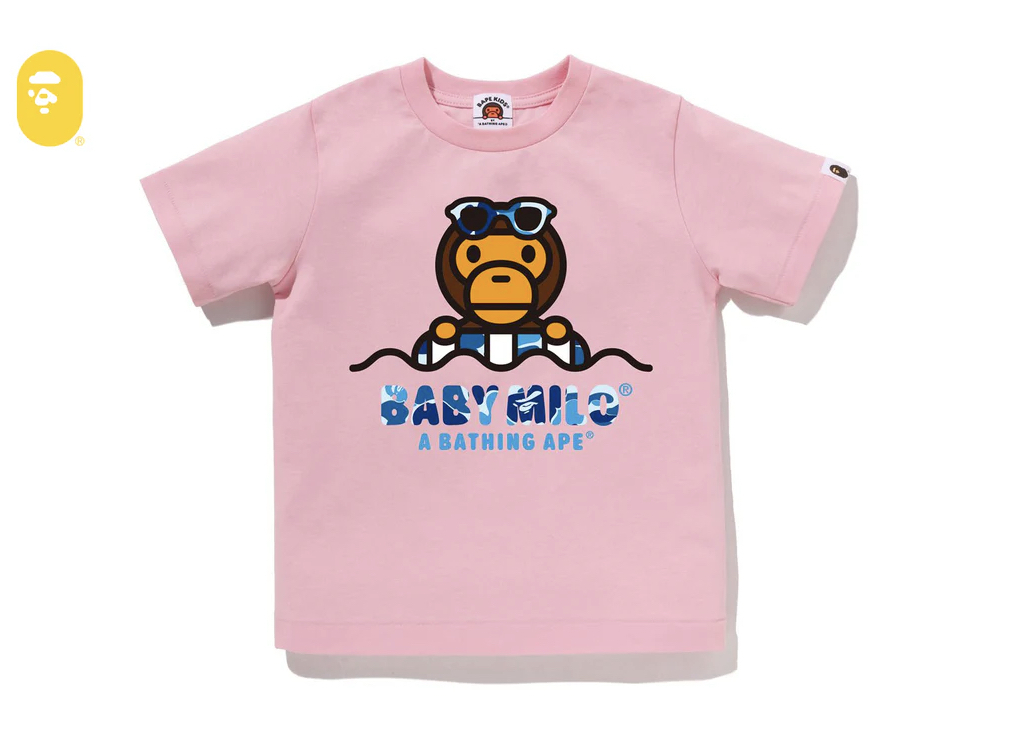 【BAPE童裝】0620發售ABC CAMO MILO FLOAT SUMMER TEE