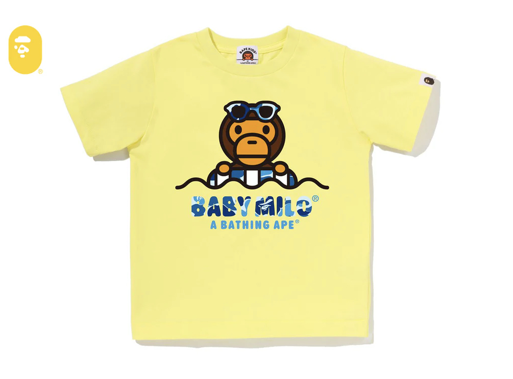 【BAPE童裝】0620發售ABC CAMO MILO FLOAT SUMMER TEE
