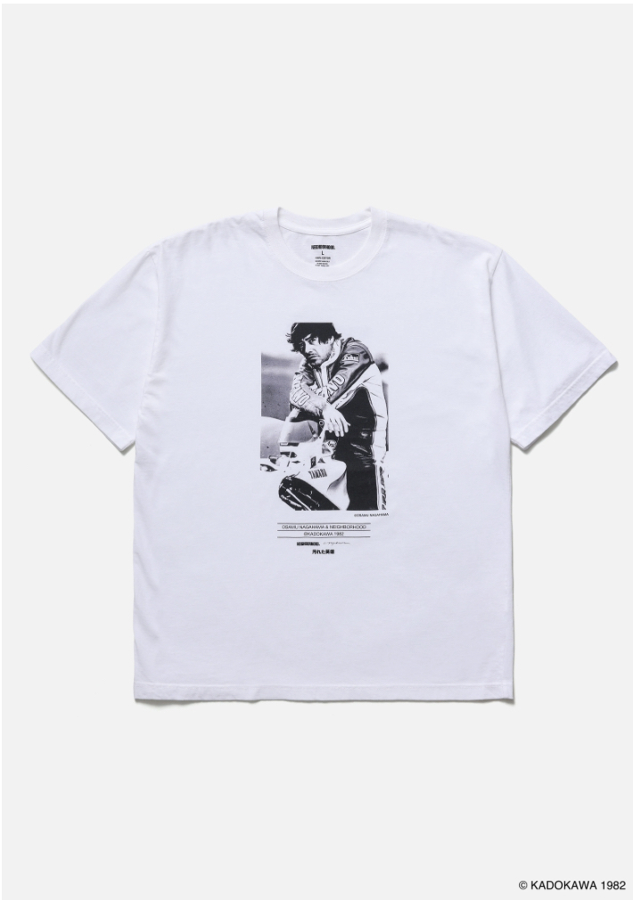 【NEIGHBORHOOD 】 0620發售NH X OSAMU NAGAHAMA X YOGORETA EIYU . TEE SS-2