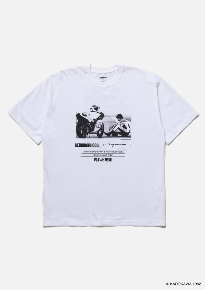 【NEIGHBORHOOD 】 0620發售NH X OSAMU NAGAHAMA X YOGORETA EIYU . TEE SS-1