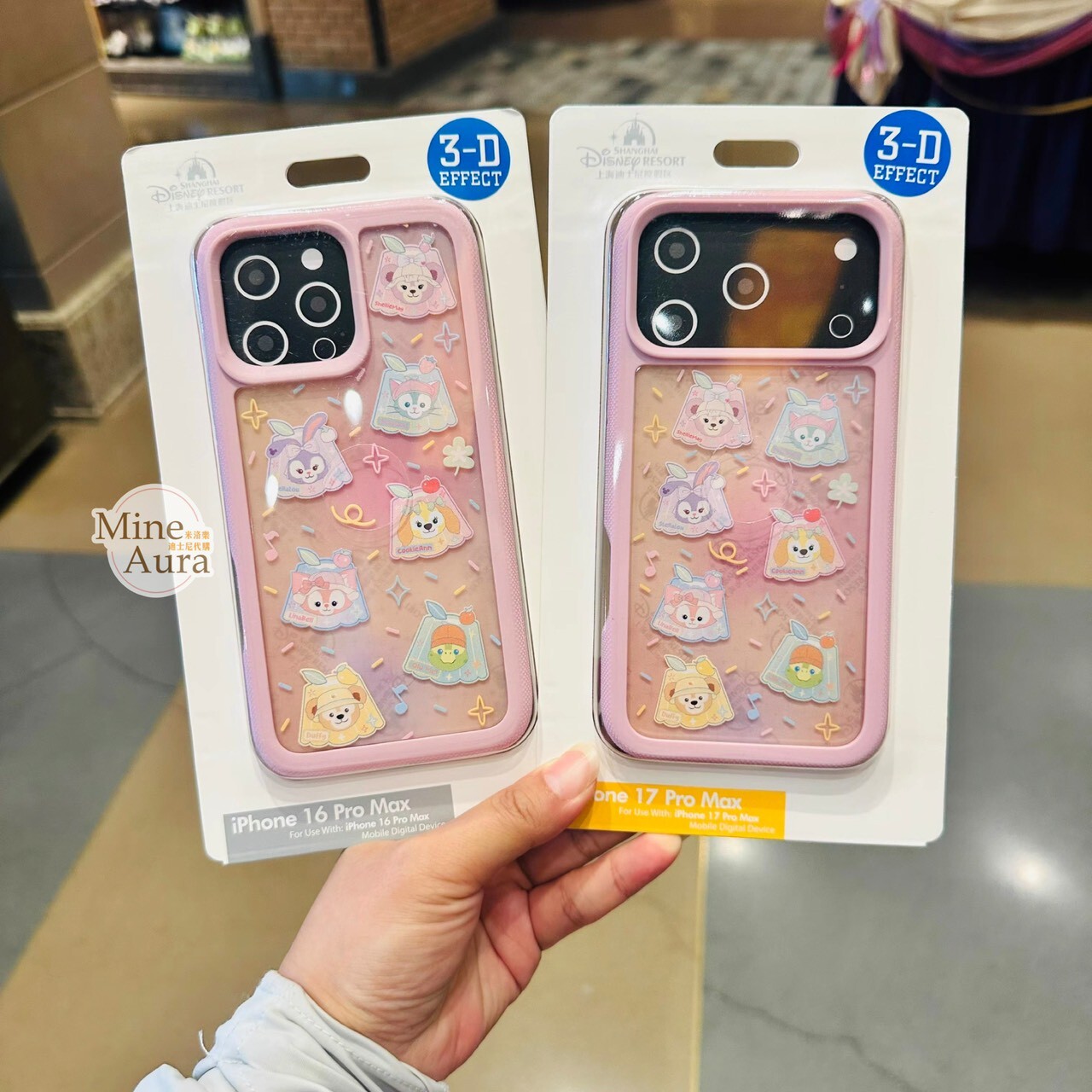 達菲 Duffy 和朋友們 果凍夏日 系列 圖案 iphone 系列 手機殼 保護套 -上海迪士尼樂園