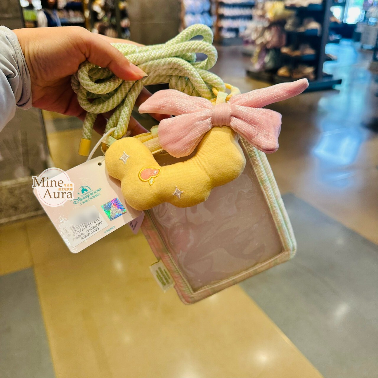 達菲 Duffy 和朋友們 果凍夏日 系列 可琦安 餅乾 CookieAnn 手機包 斜背 小包 -上海迪士尼樂園