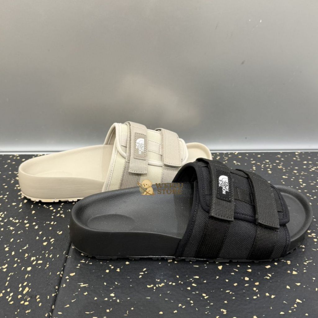 【黑色現貨】2026最新款 The North Face WOVEN SLIDE 繃帶拖鞋 NS81S43