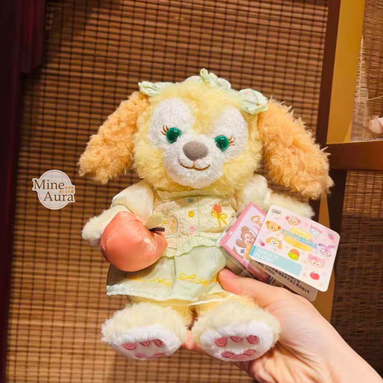 達菲 Duffy 和朋友們 果凍夏日 系列 可琦安 餅乾 CookieAnn SS號 娃娃 玩偶 -上海迪士尼樂園