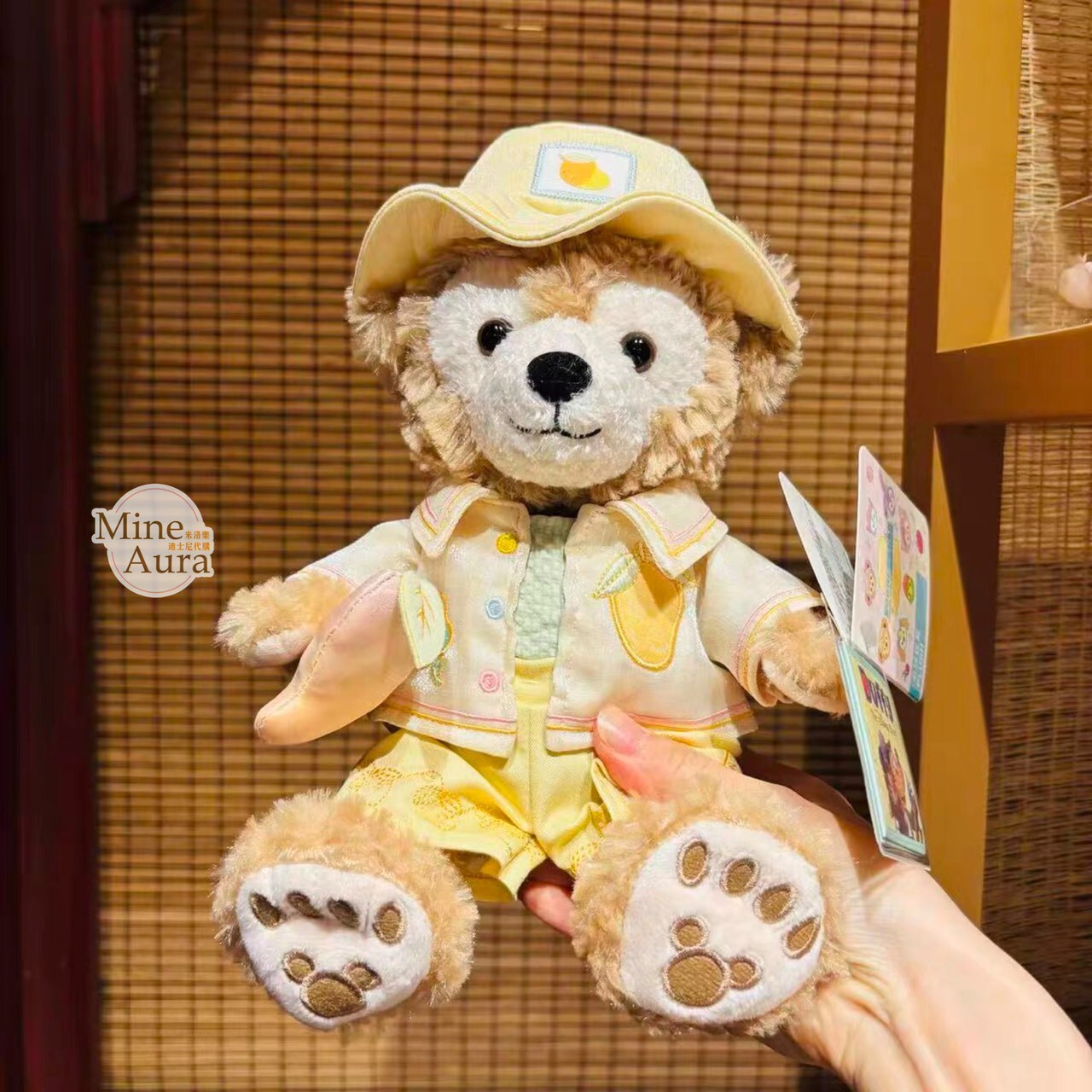 達菲 Duffy 和朋友們 果凍夏日 系列 達菲 Duffy SS號 娃娃 玩偶 -上海迪士尼樂園