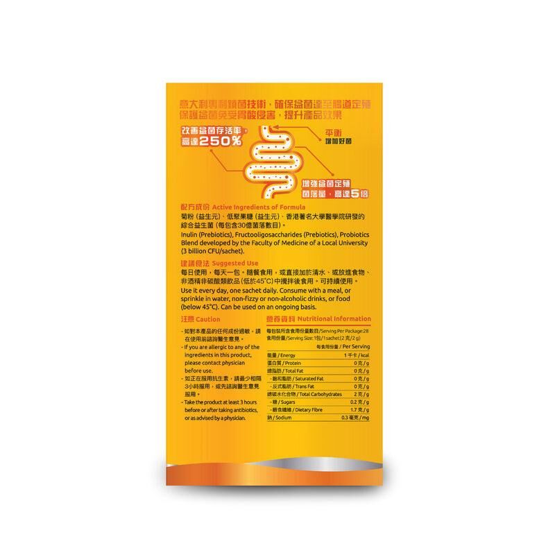 港大專利 G-NiiB 微生態 敏肌配方益生菌28包｜調節TH2免疫｜ 皮膚屏障｜濕疹｜敏感肌專用｜益生菌菌種