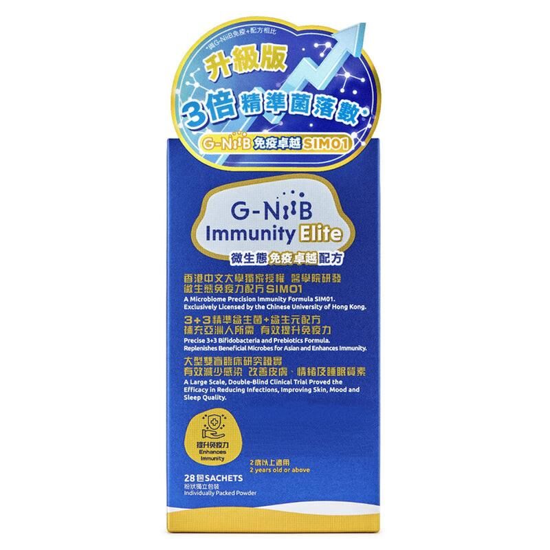 萬寧版 G-NiiB Immunity Elite Formula SIM01 (28 days)｜成年人