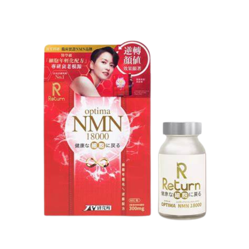 萬寧舊版 2026-07 Return 回本 - 細胞年輕化｜逆齡配方 NMN 18000 60粒｜澳洲保健品